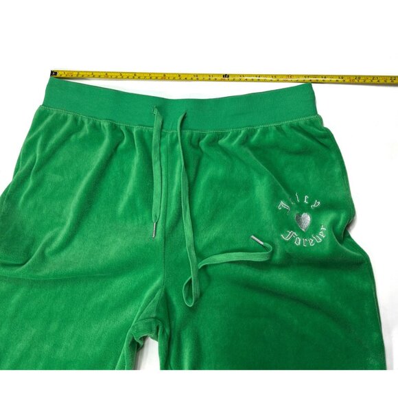 Juicy Couture Forever 21 Green Velour Joggers Lounge Pants Size 2X - Picture 6 of 15